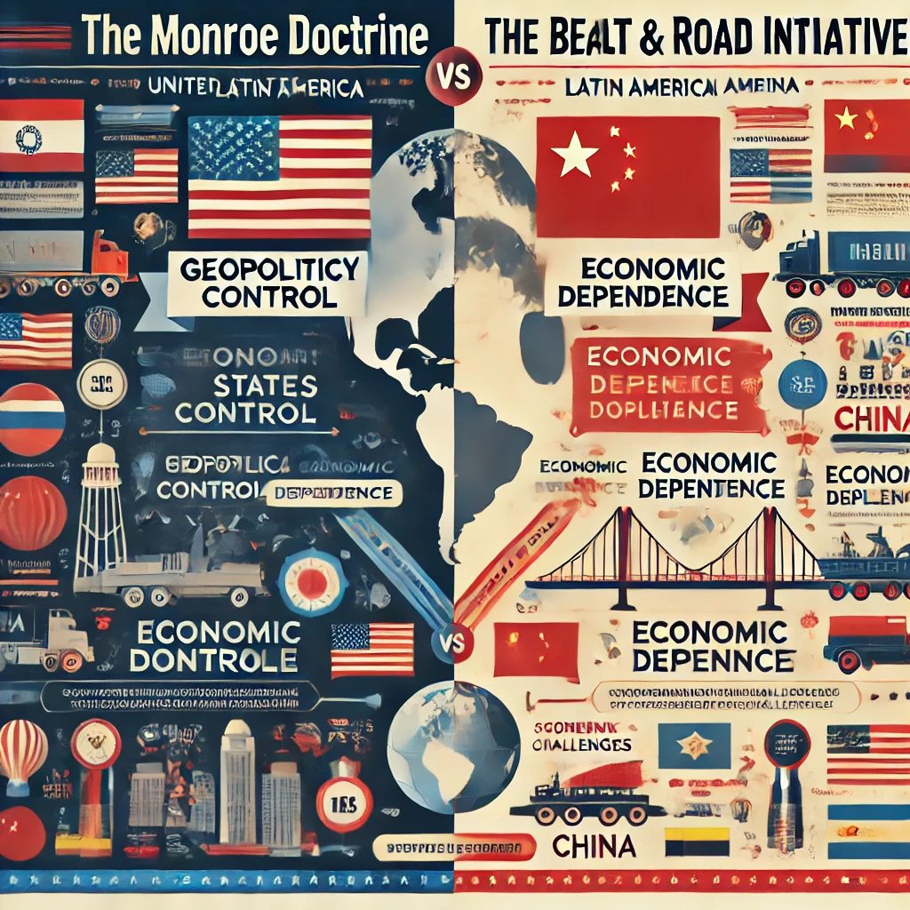 “Doctrina Monroe y la Nueva Ruta de la Seda: Perspectivas Geopolíticas para América Latina, Modelos de Influencia: Estados Unidos y China»