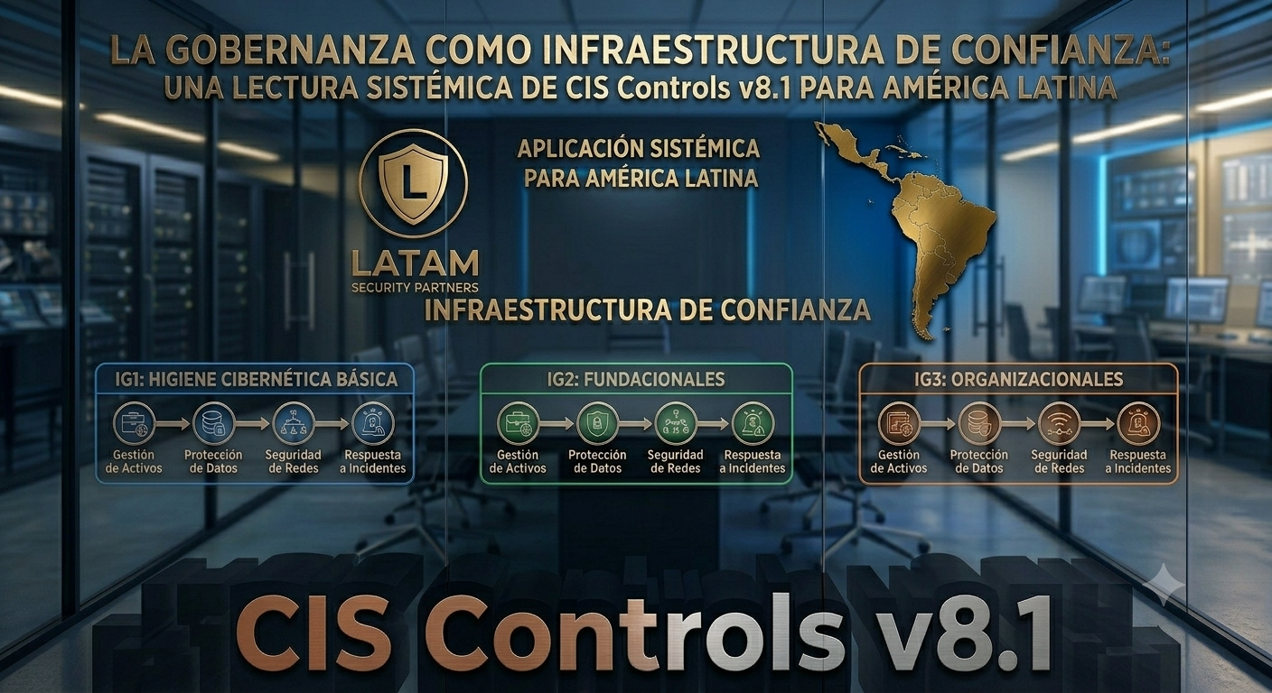 La Gobernanza como Infraestructura de Confianza: Una Lectura Sistémica de CIS Controls v8.1 para América Latina