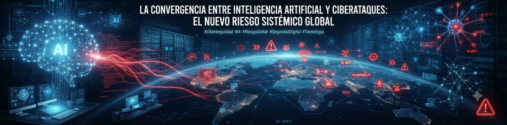 La convergencia entre Inteligencia Artificial y ciberataques: el nuevo riesgo sistémico global