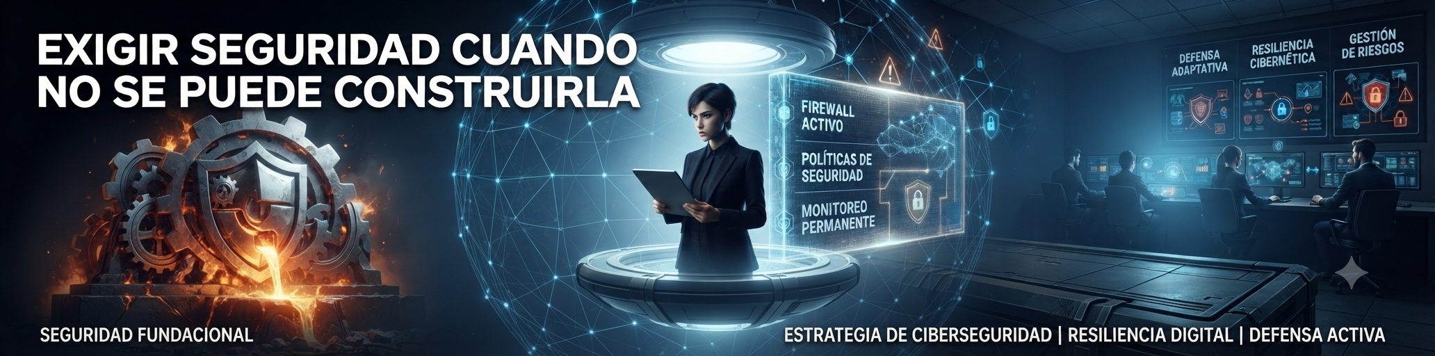 Exigir seguridad cuando no se puede construirla
