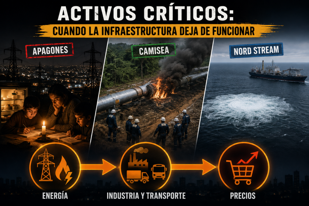 Activos críticos: cuando la infraestructura deja de funcionar